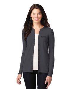 New Hire - Port Authority Ladies Concept Stretch Button-Front Cardigan - LM1008